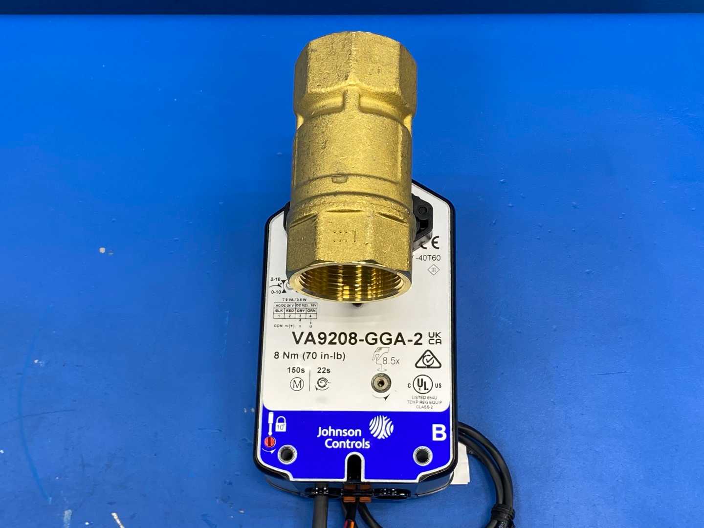 Johnson Controls VG1241EP+928GGA, 1-1/2" 2W Ball Valve, 18.7CV