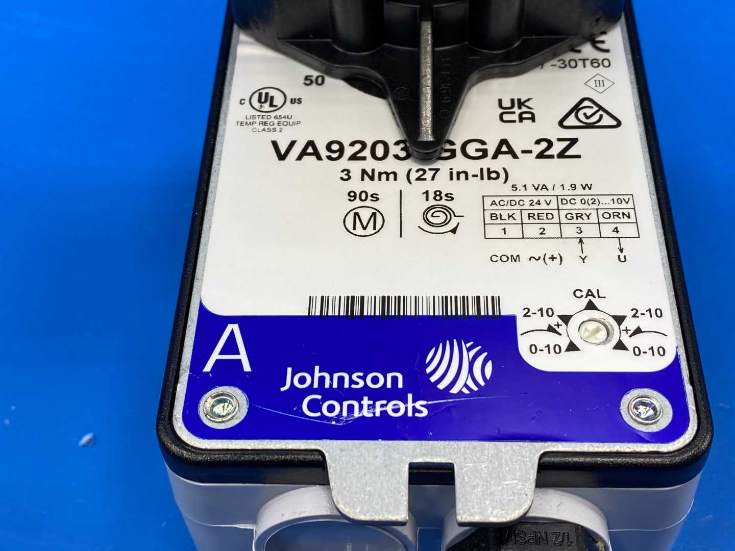 Johnson Controls VG1841CN+943GGA, 1"3W Ball Valve 11.7CV