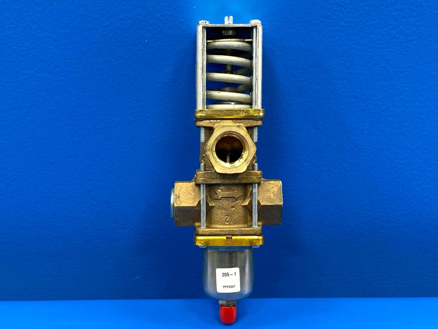 Penn V248GC1-001C, 3/4" NTP 3-Way Water Valve 200-400PSIG, 1/4"SAE Male