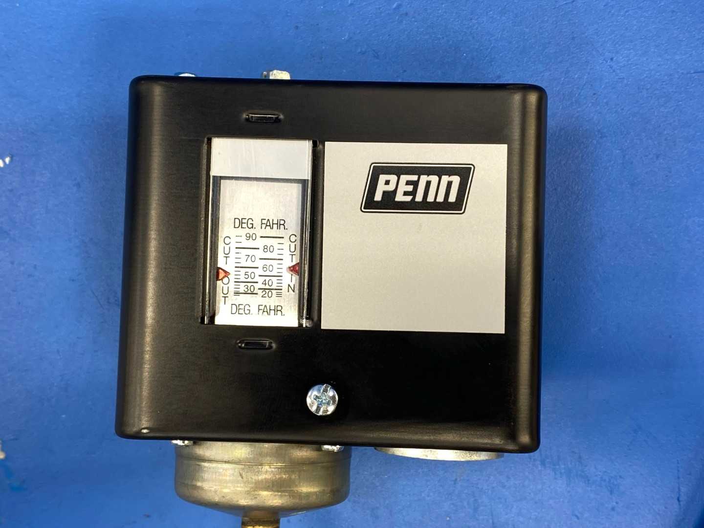 PENN A72AA-46 Coiled Bulb Space Thermostat (Cooling)