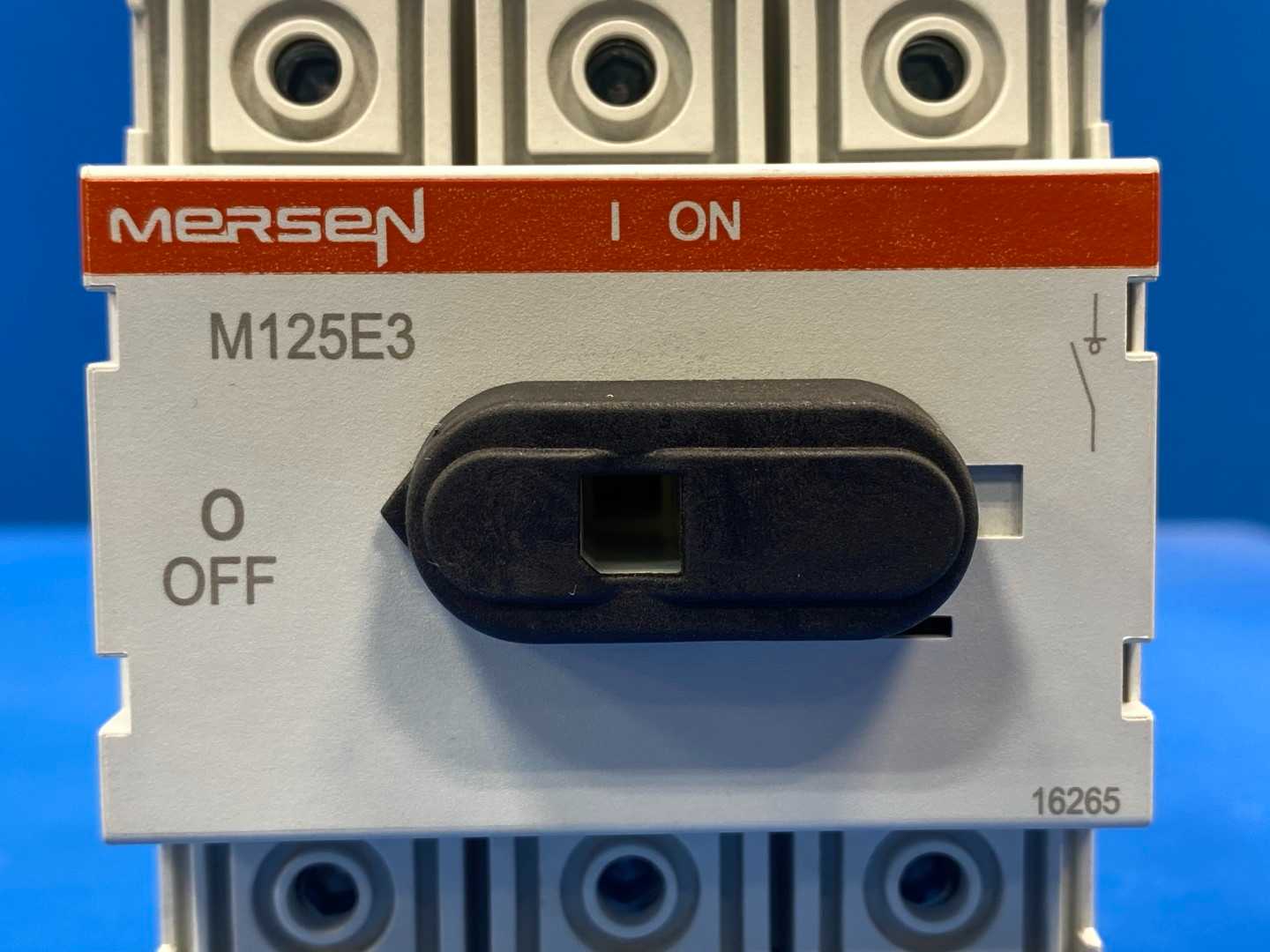 Mersen M125E3 Switch Interruptor – 100A, 600VAC, 3-Phase Safety Disconnect