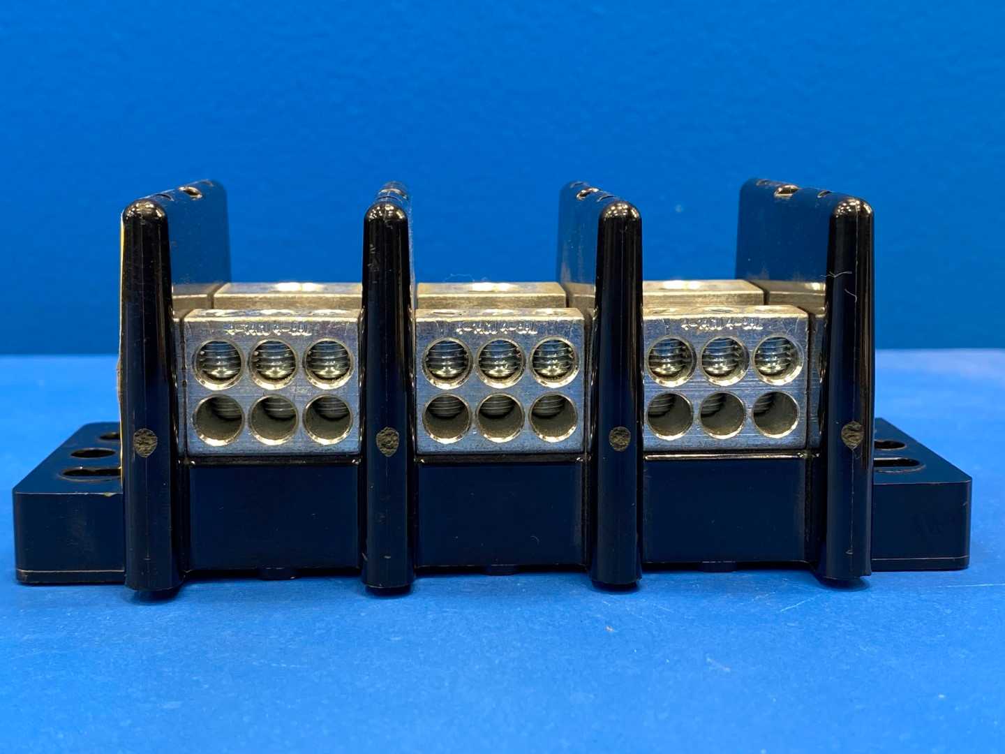 BUSSMANN Power Distribution Block 16021-3, 175A, 600V, 3-Pole