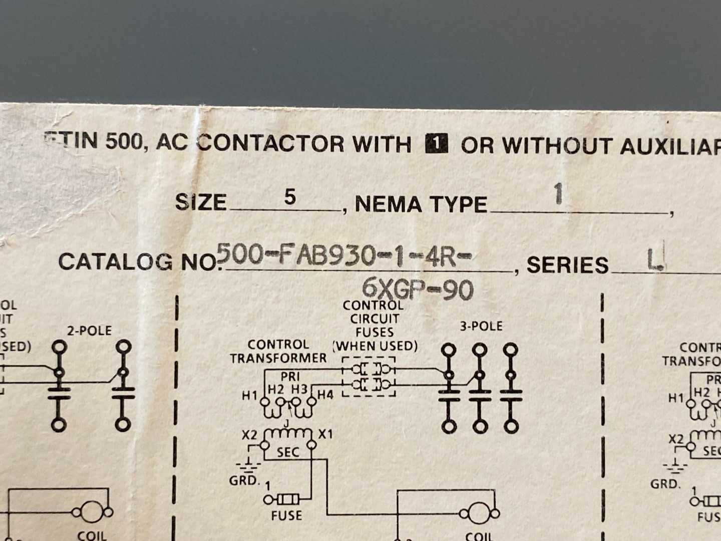 Allen Bradley Start Box Only