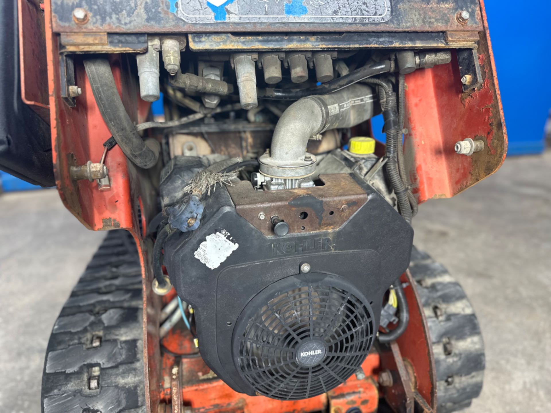 2018 MORBARK 320 Walk Behind Mini Skid Steer 749 HOURS