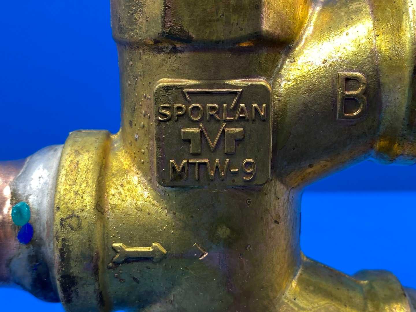 Sporlan Modulating 3-Way Valve MTW-9-20'-S, 7/8" ODF Solder