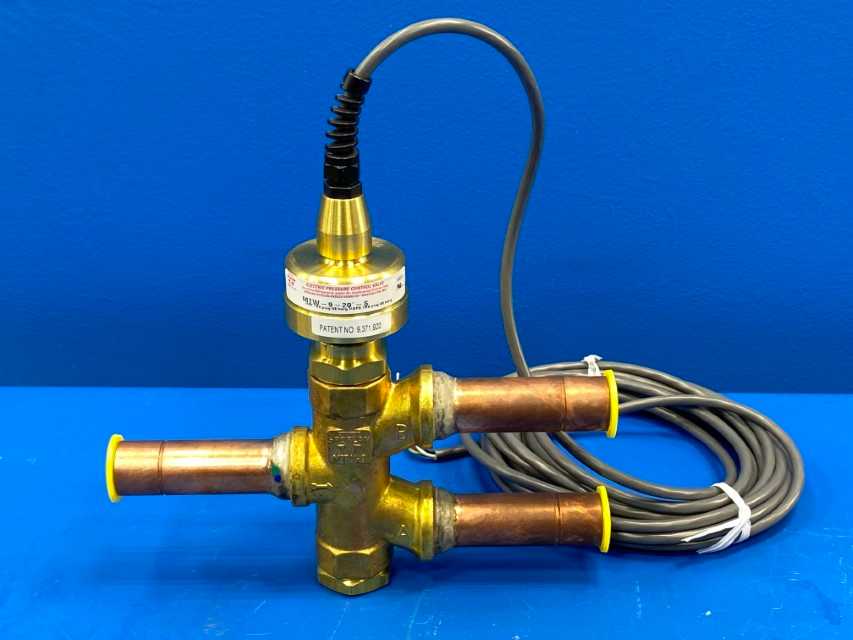 Sporlan Modulating 3-Way Valve MTW-9-20'-S, 7/8" ODF Solder