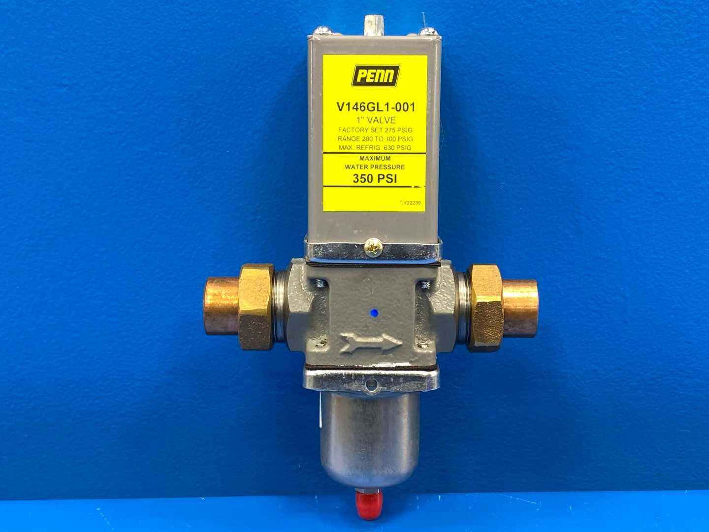 Johnson Controls Penn V146GL1-001C, 1" 2-Way High Water Pressure Valve