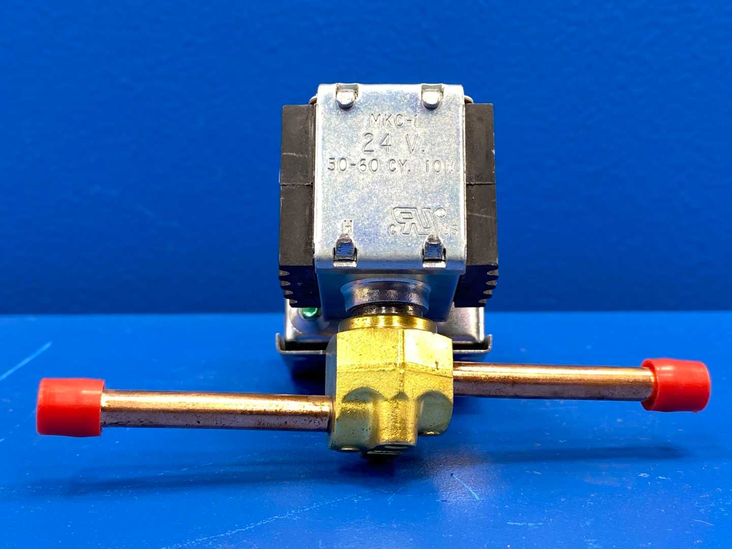 Sporlan Solenoid Valve E2S120-HP 1/4” ODF Solder 24V 60Hz JAQ 1015 PSI MRP HVAC Refrigeration