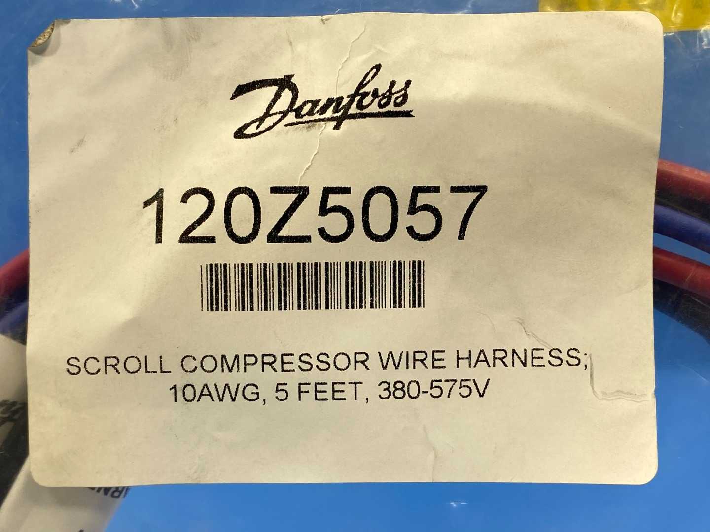 Danfoss HV Molded Plug Wire Harness (120Z5057) Connector, Adaptor