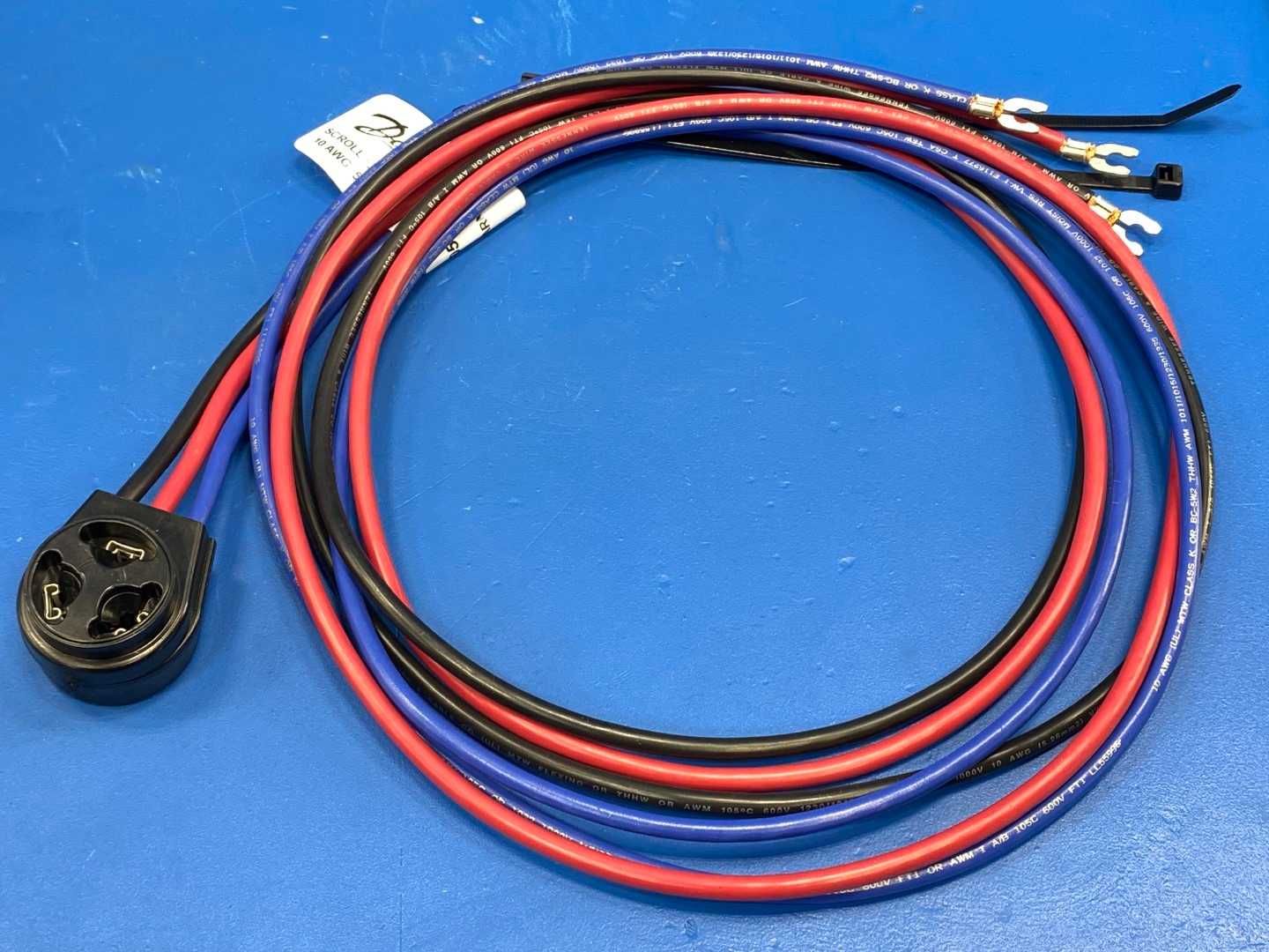 Danfoss HV Molded Plug Wire Harness (120Z5057) Connector, Adaptor