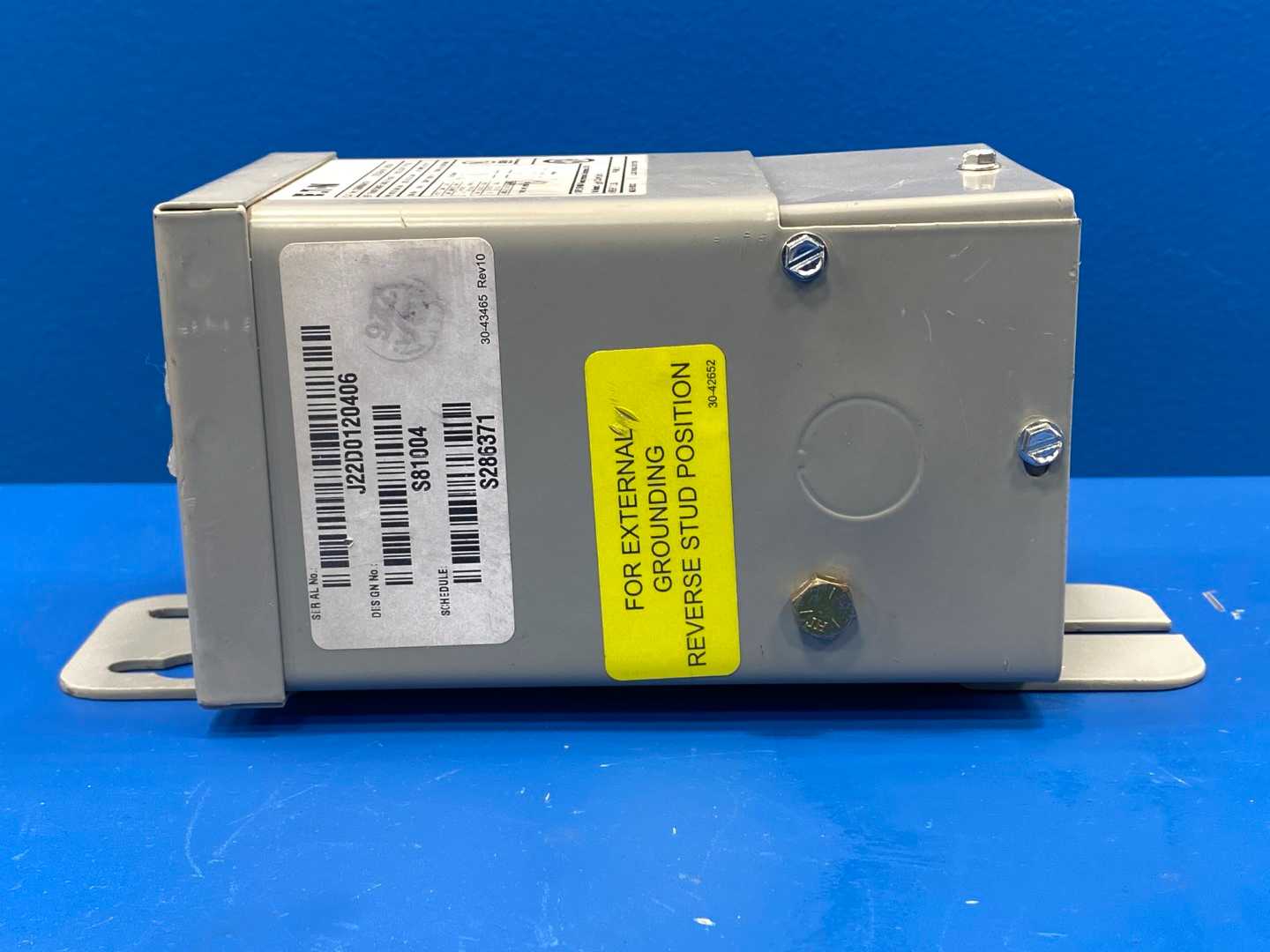 Eaton Transformer S20N08A81N, 0.050KVA, 60HZ, 240x480V, Single phase 