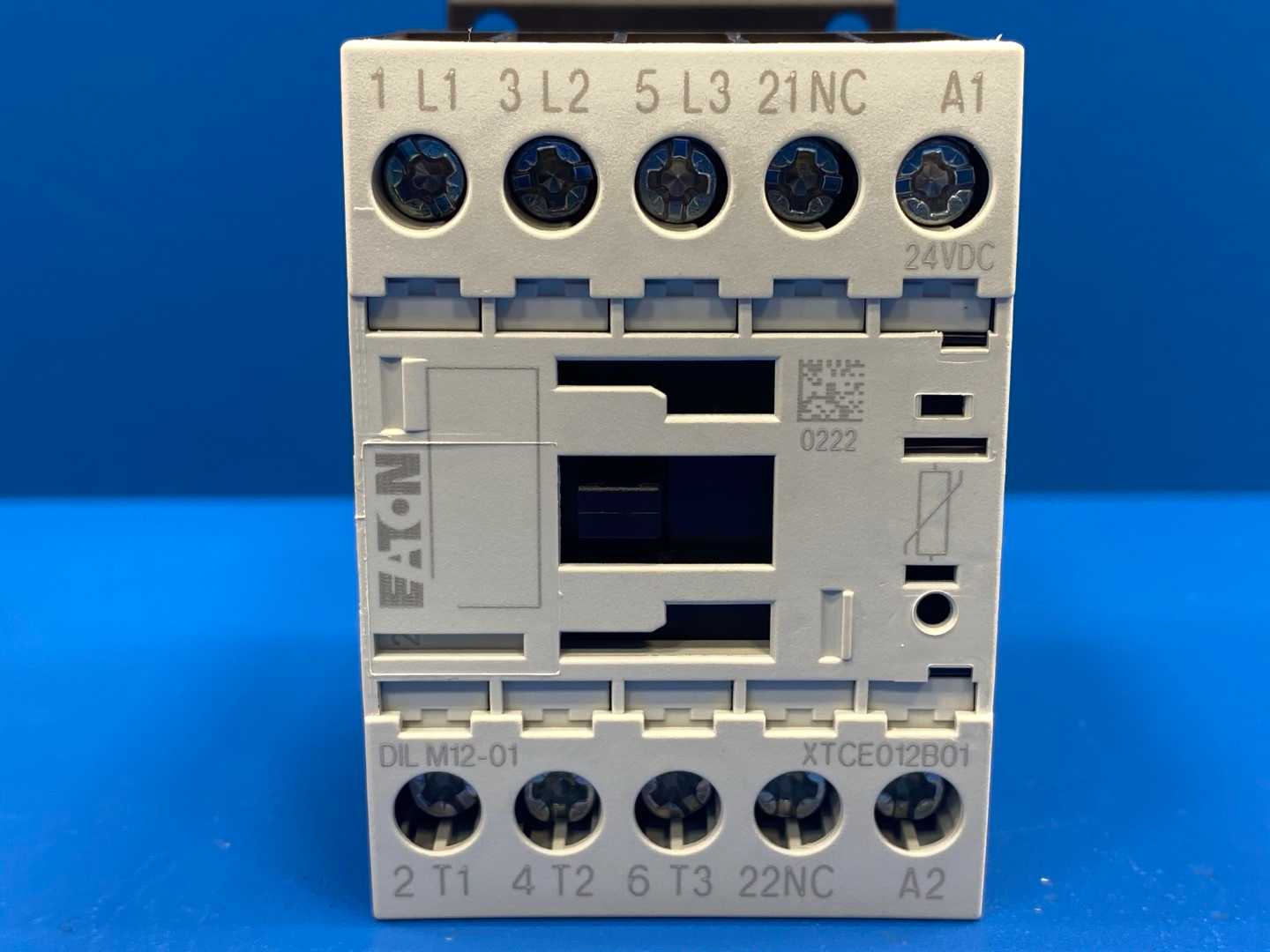 Eaton Contactor XTCE012B01TD, Type DILM12-01, 24VDC