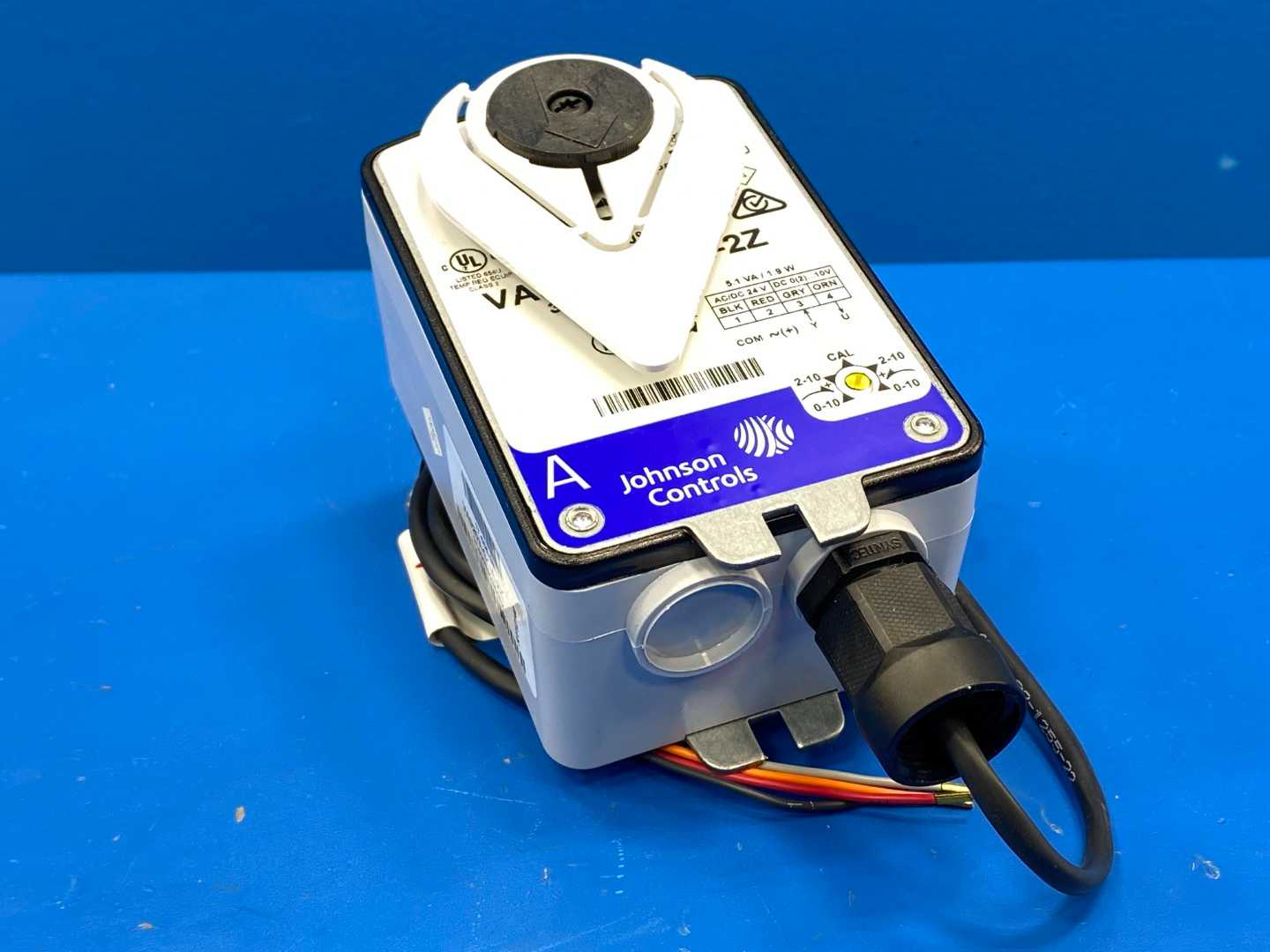 Johnson Controls Electric Ball Valve Actuator VA9203-GGA-2Z, 24VAC, 