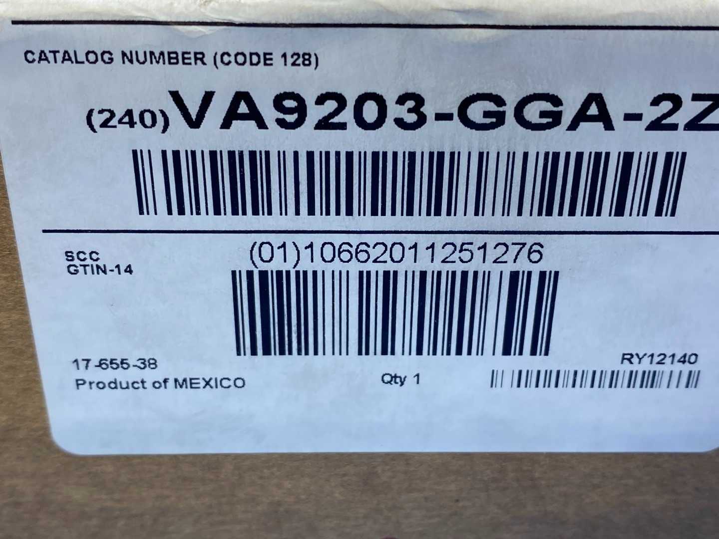 Johnson Controls Electric Ball Valve Actuator VA9203-GGA-2Z, 24VAC, 