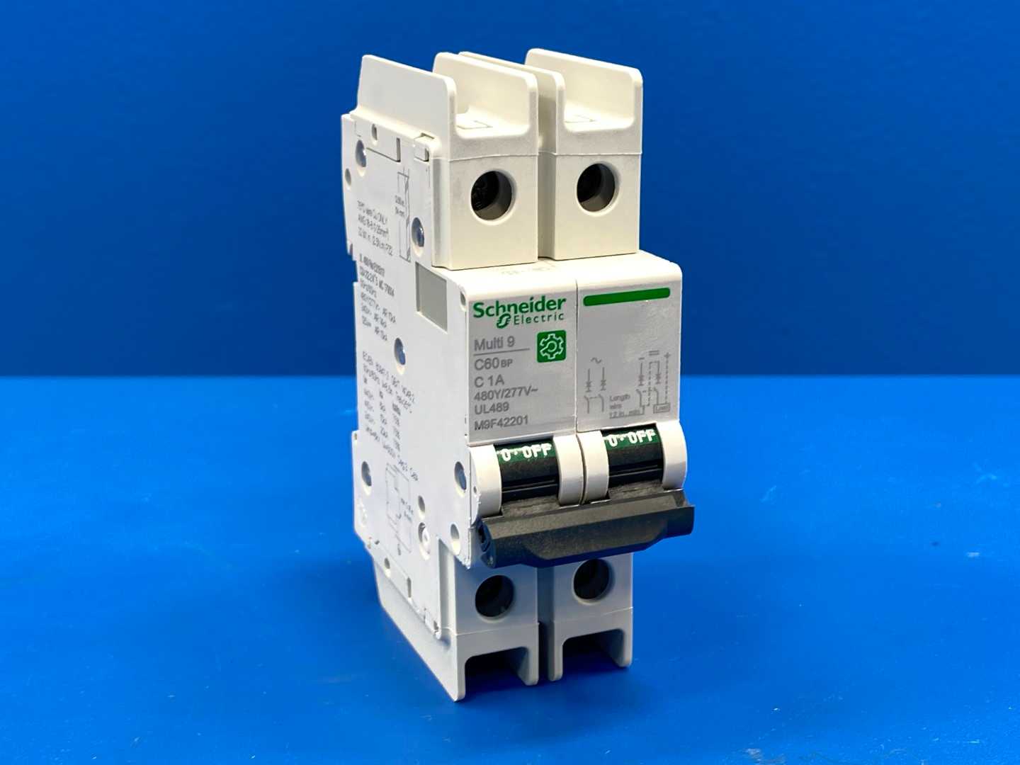 Schneider Electric M9F42201 Miniature Circuit Breaker 1A 2 Pole