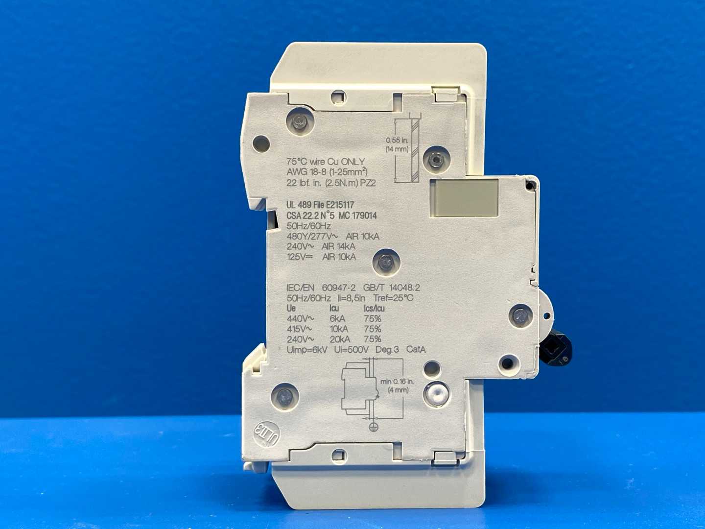 Schneider Electric M9F42201 Miniature Circuit Breaker 1A 2 Pole