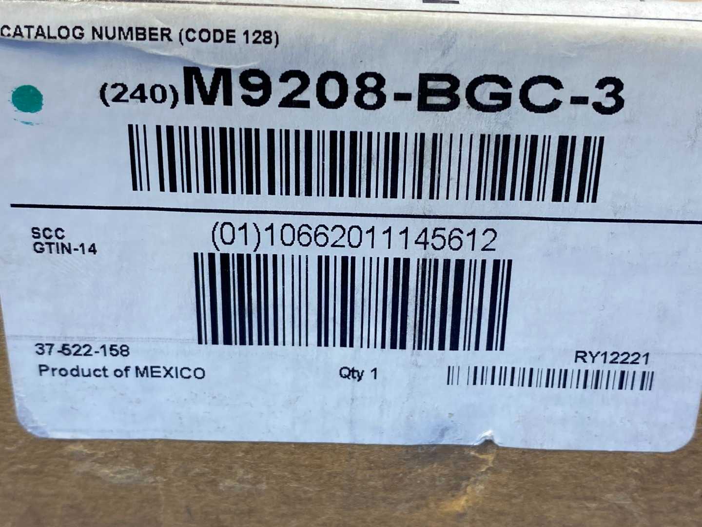 Johnson Controls M9208-BGC-3, ON/OFF Switches, 50/60HZ