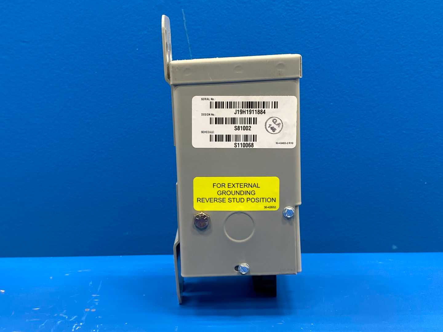 Eaton Transformer S10N04A81N, KVA. 050, HZ60, V120-240