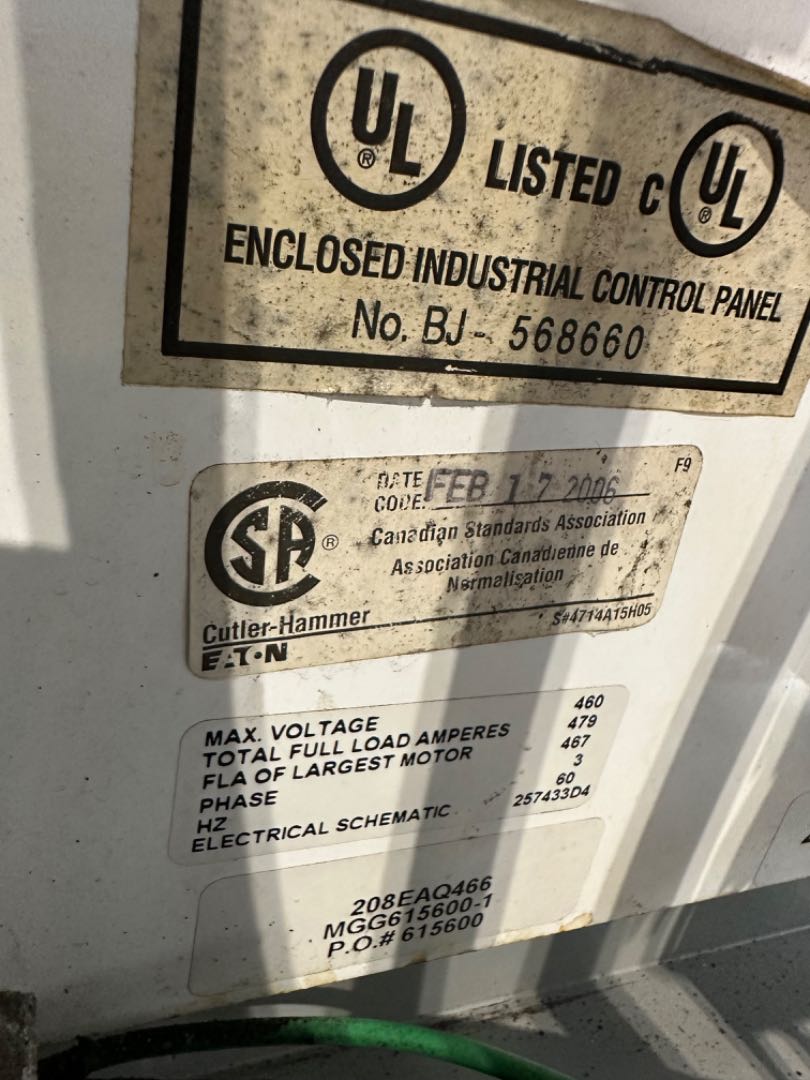 2005 Gardner Denver 200HP Electra Saver EBU99C - High-Efficiency Rotary Screw Air Compressor