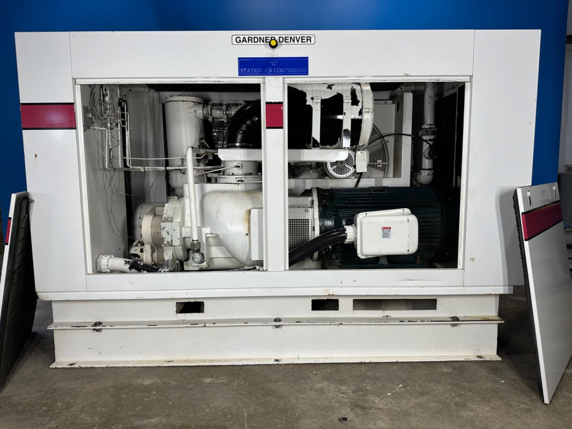 2005 Gardner Denver 200HP Electra Saver EBU99C Rotary Screw Compressor