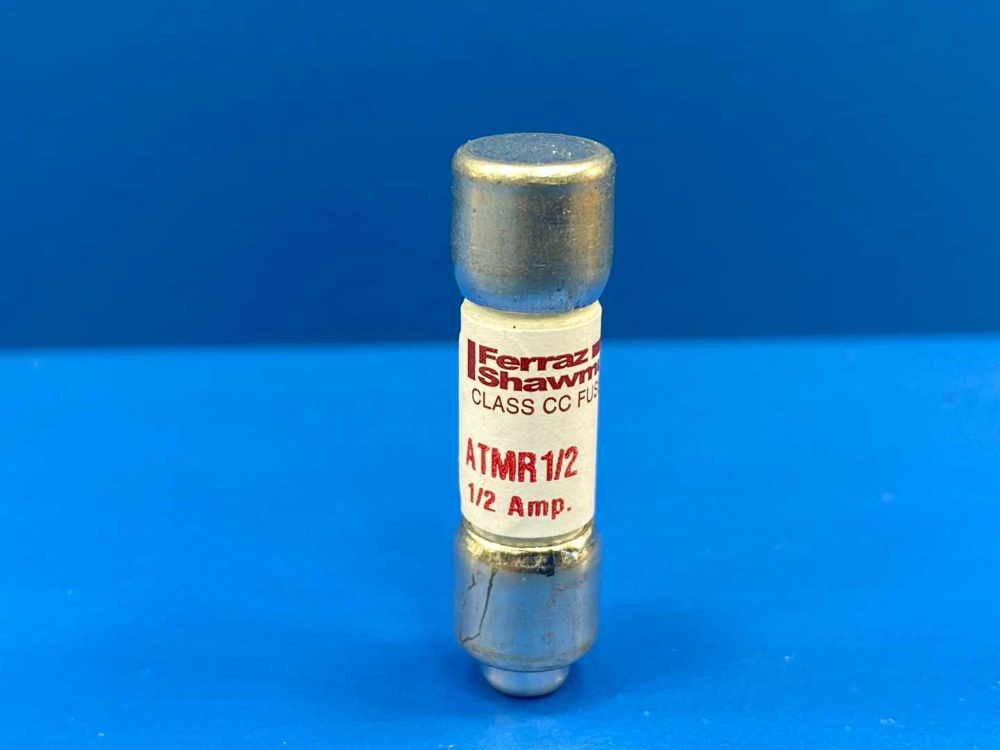 Ferraz Shawmut Amp-Trap ATMR1/2, 1/2A 600V Class CC Fuse LOT OF 10