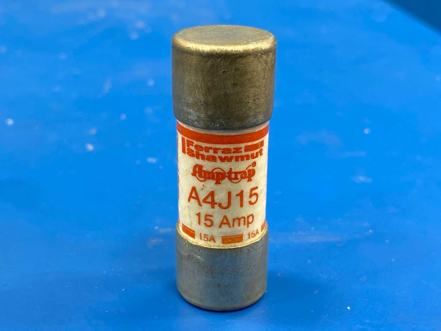 Ferraz Shawmut, Amp-Trap A4J15, 15A 600V Class J Fuse