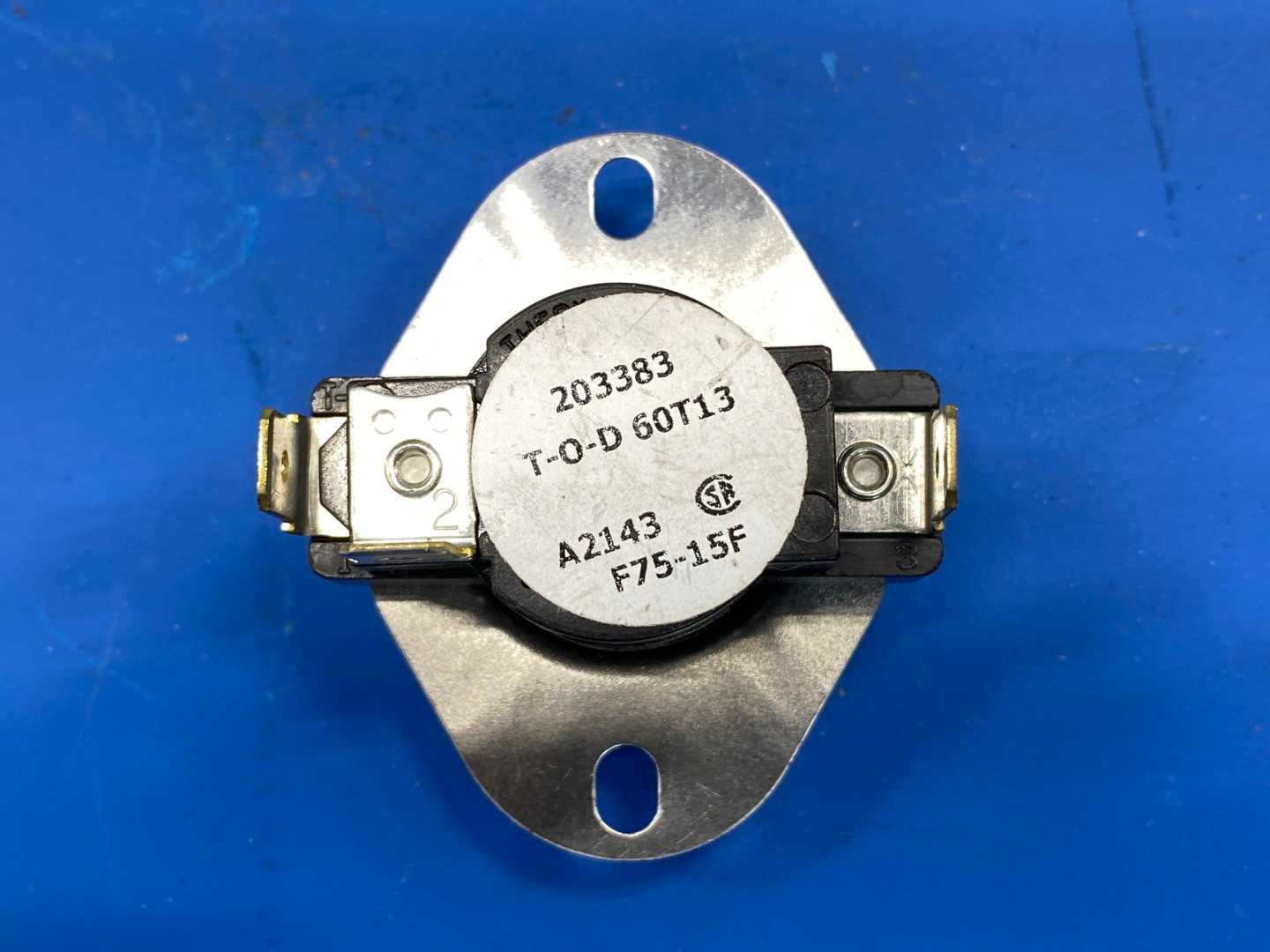 Thermostat T-O-D 60T13, F75-15F, Style 203383 (A2143)