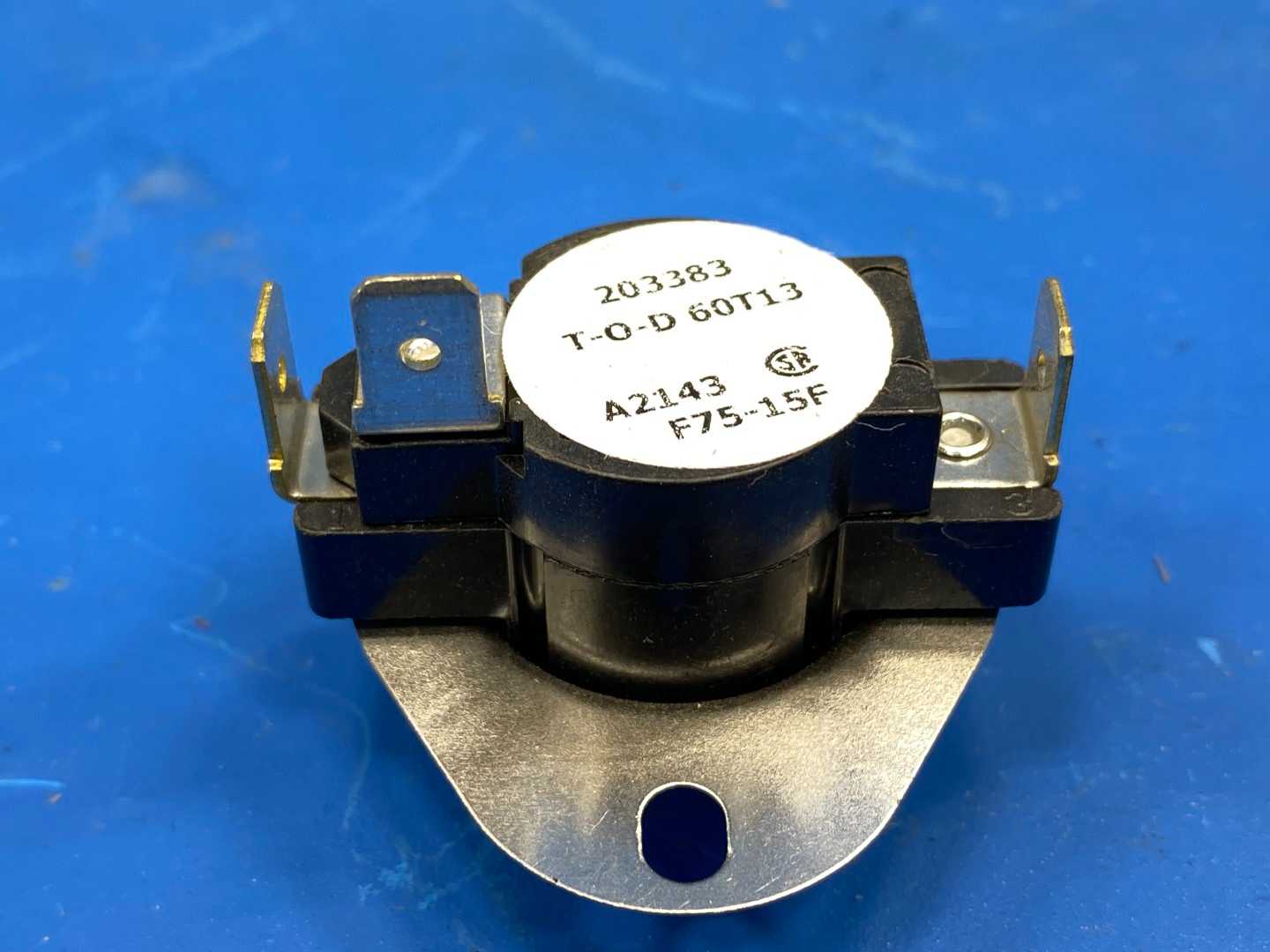 Thermostat T-O-D 60T13, F75-15F, Style 203383 (A2143)