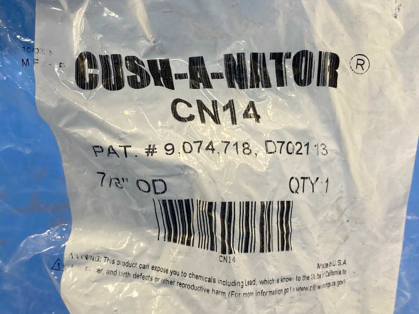 CUSH-A-NATOR CN14 Cushion Clamp 7/8"OD