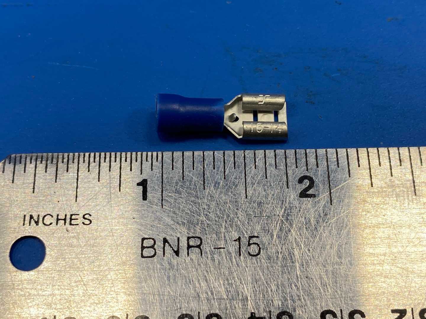 Marathon Special Products 16-14AWG Closed End Connector Blue