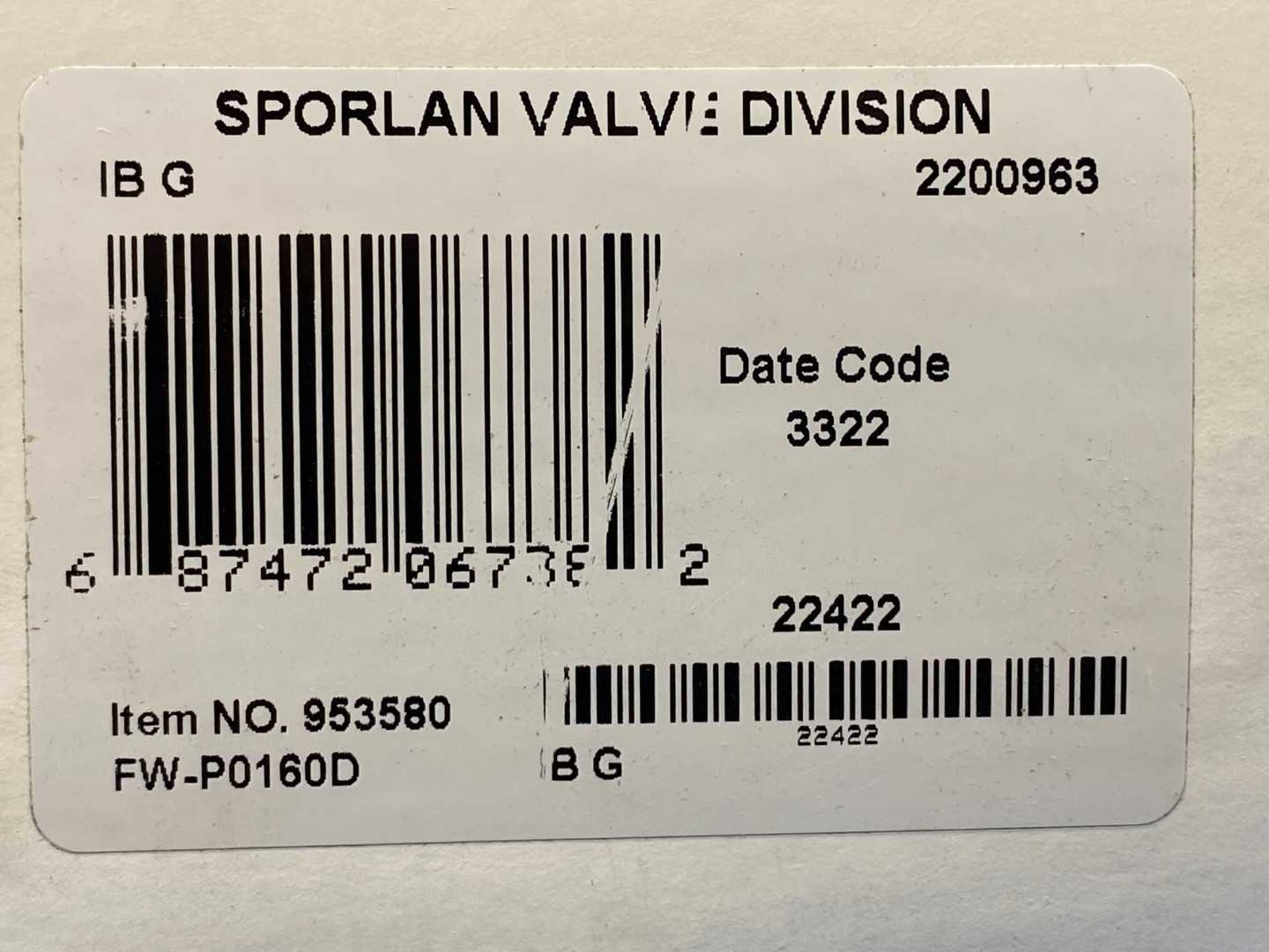 Sporlan IBG 953580 IB-G Parker Interface Circuit Board