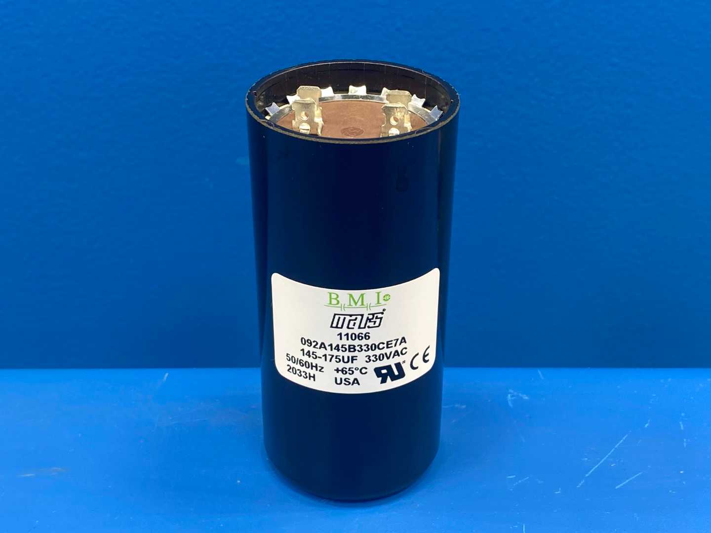 Mars, Motor Start Capacitor 11066, 145-175MFD, 330VAC