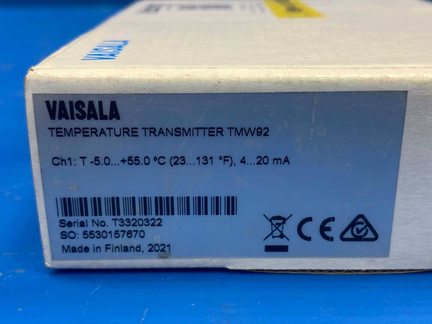 Vaisala, Temperature Transmitter TMW92