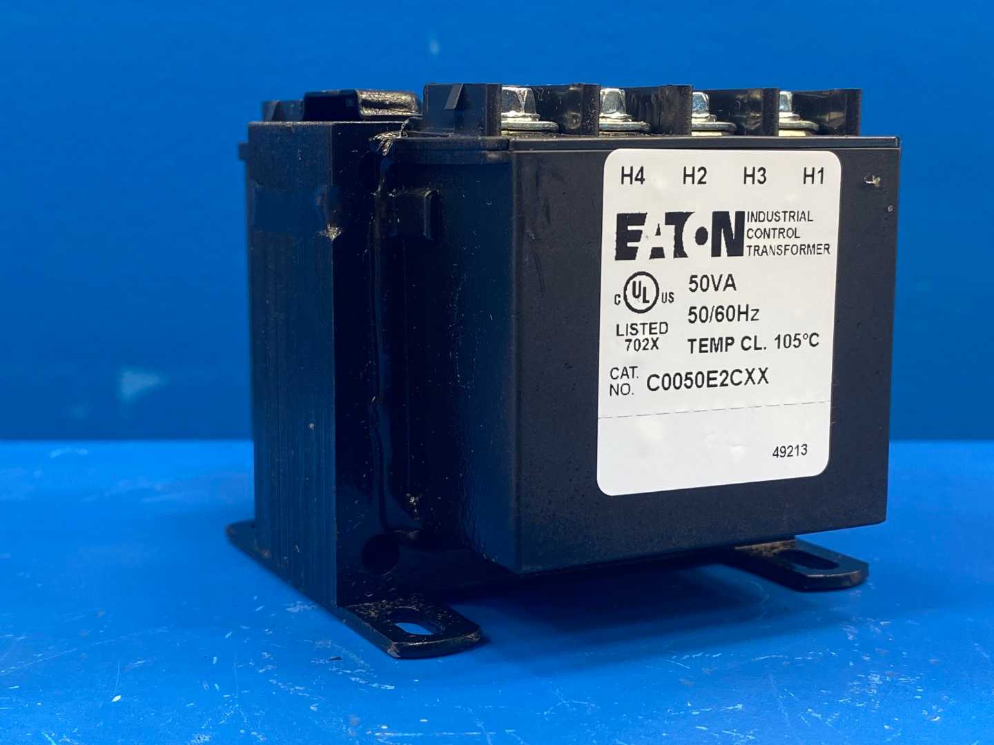 Eaton C0050E2CXX Industrial Control Transformer, 50A, 120/240V, 50/60Hz