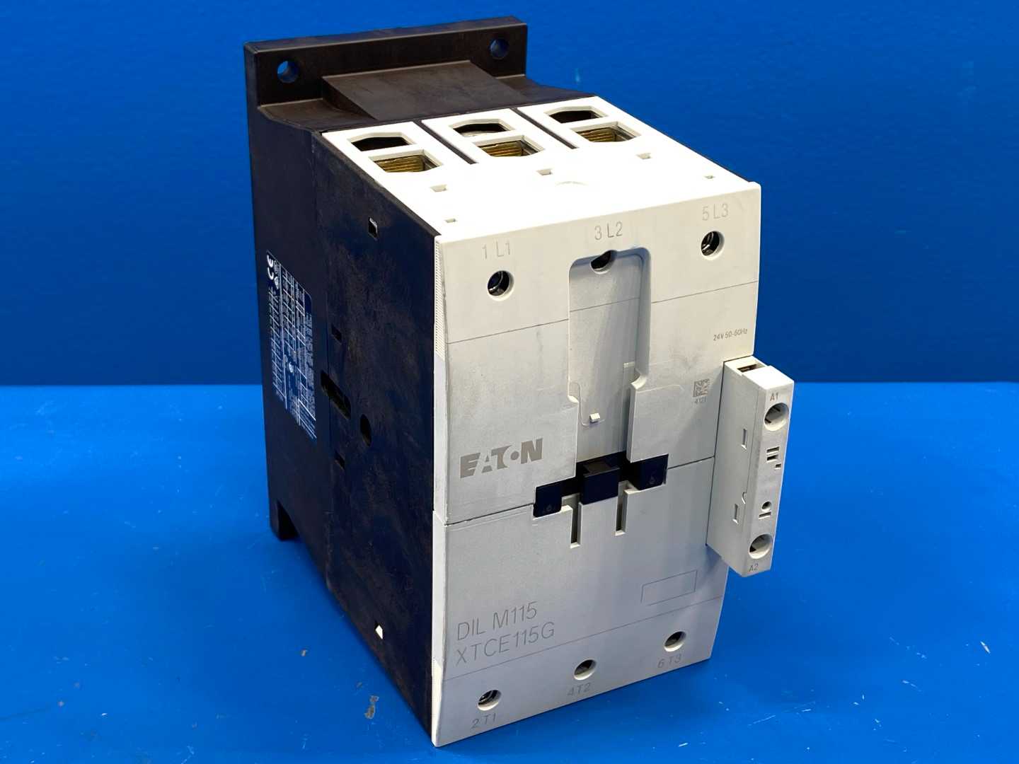 Eaton Contactor XTCE115G, Type DILM115, 30A- 24V, 40-50HZ