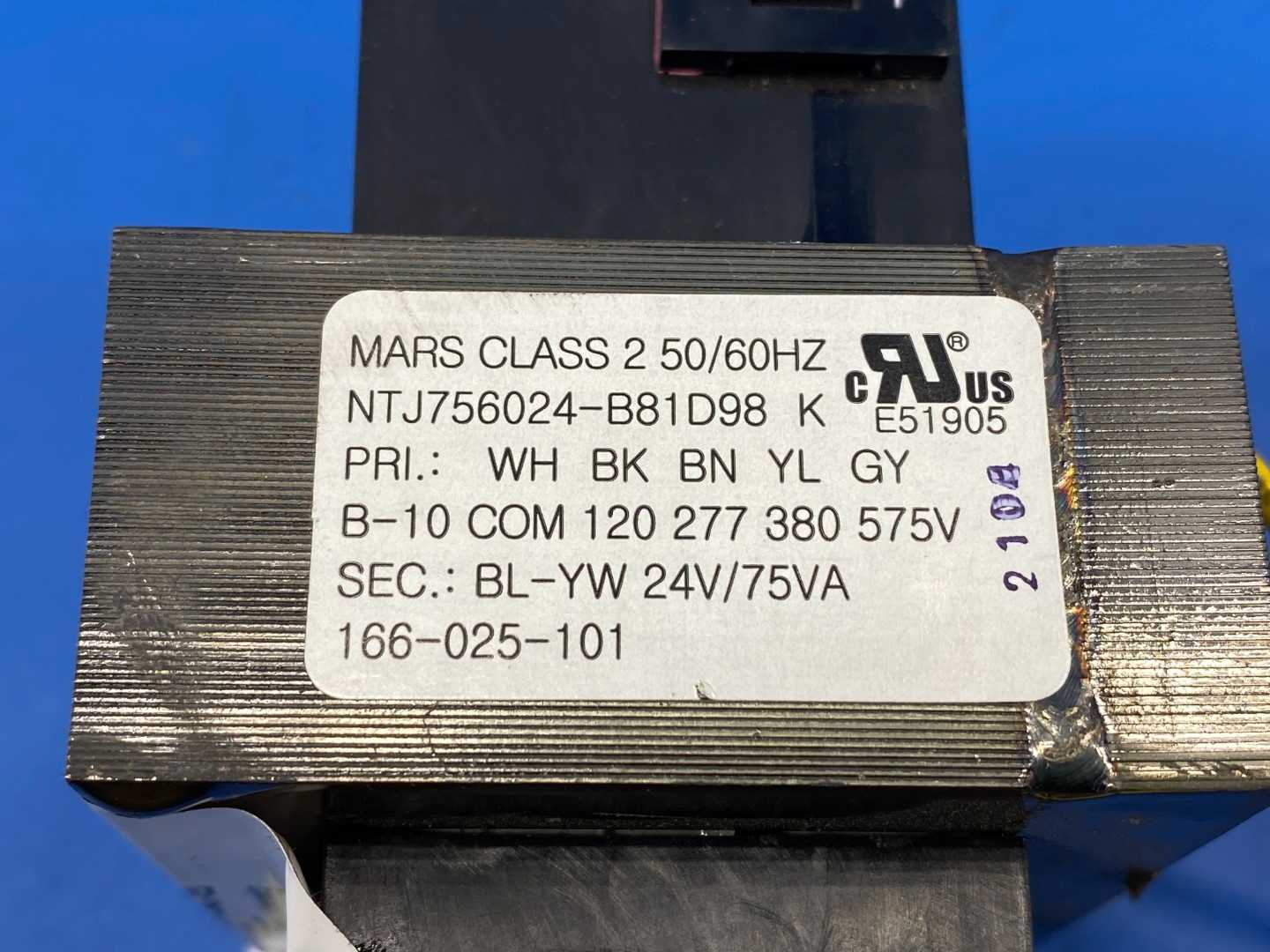 Mars Class 2, Security Transformer, NTJ756024-B81D98