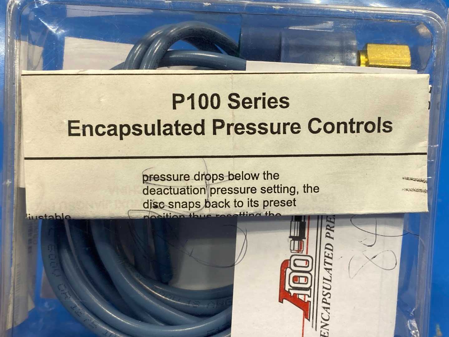 Johnson Controls Encapsulated Pressure Control P100AA-2C