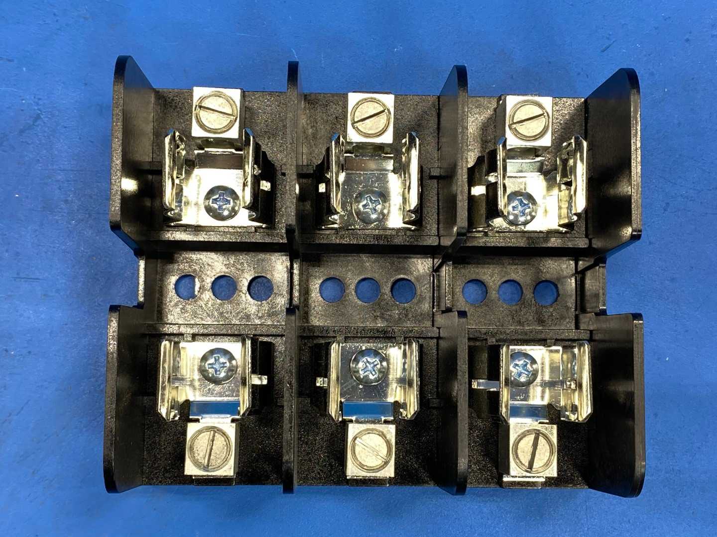 Mersen Fuse Block 60603J, 600V-60A