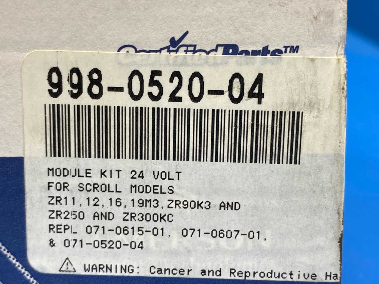 Emerson Copeland 998-0520-04, Module Kit 24V