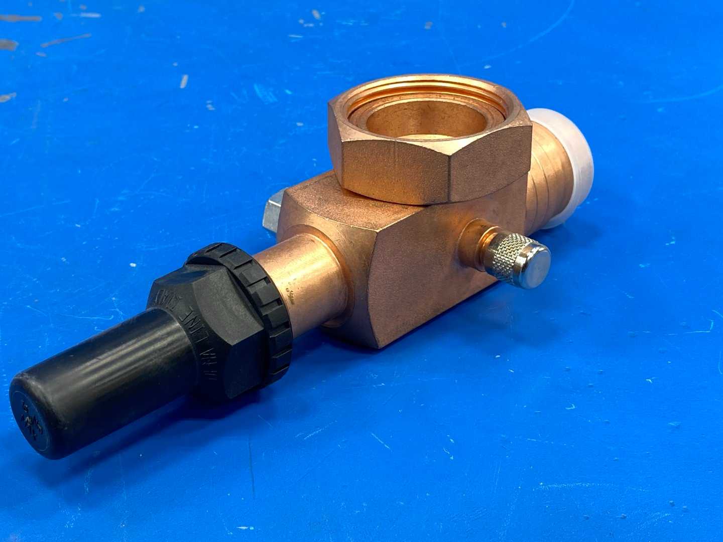Danfoss 8168028 Connector, Rotolock Service Valve, V02 (1-3/4" rotolock, 1-1/8" ODF)