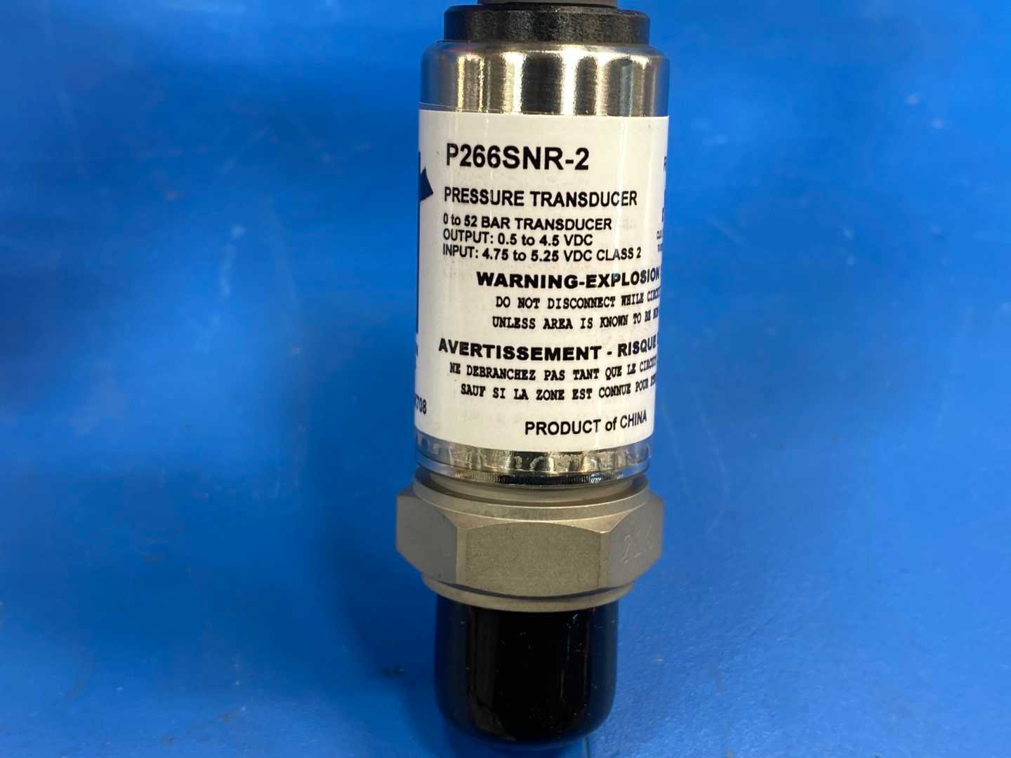 Johnson Controls P266SNR-2C, Pressure Transducer 