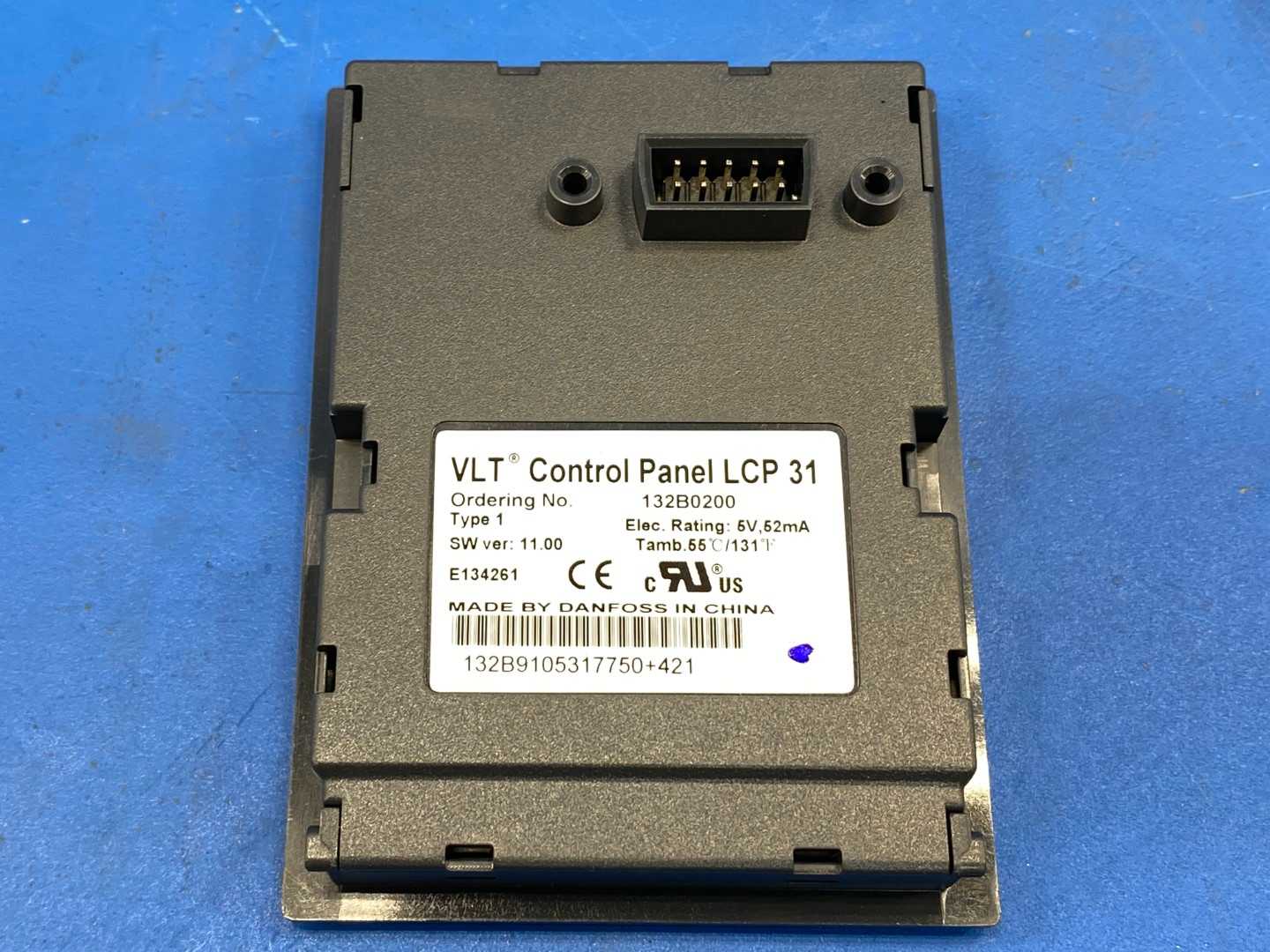 Danfoss VLT LCP 31 Control Panel – User Interface for VLT Drives