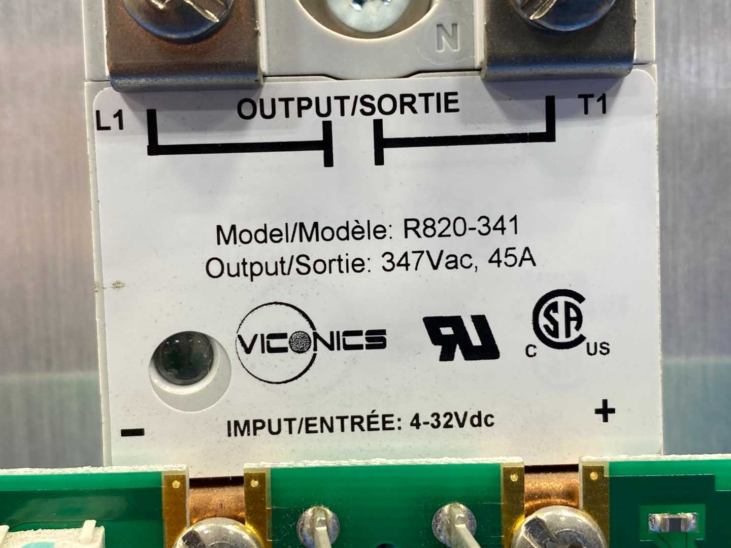 Schneider Electric Viconics  R820-341,347V-45A Power Controller