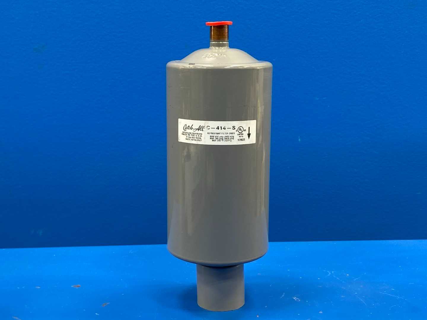 Sporlan Catch-All Filter Drier C-414-S, 1/2" ODF Solder