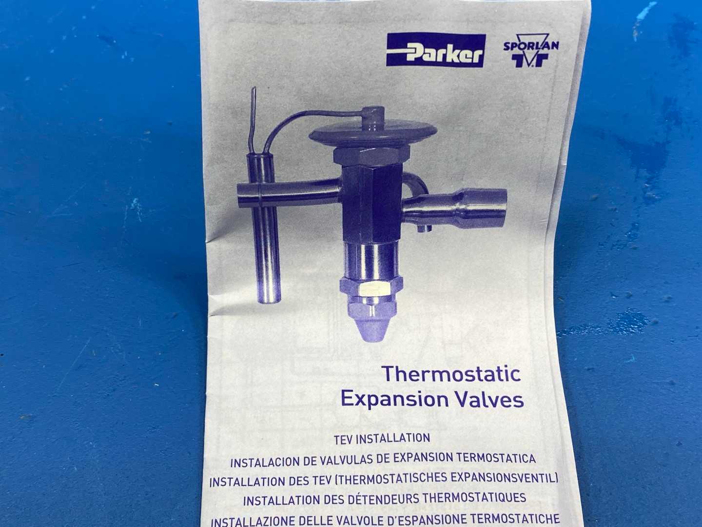 Sporlan Thermostatic Expansion Valve KT-45-L0, 30 Capillary Tube 