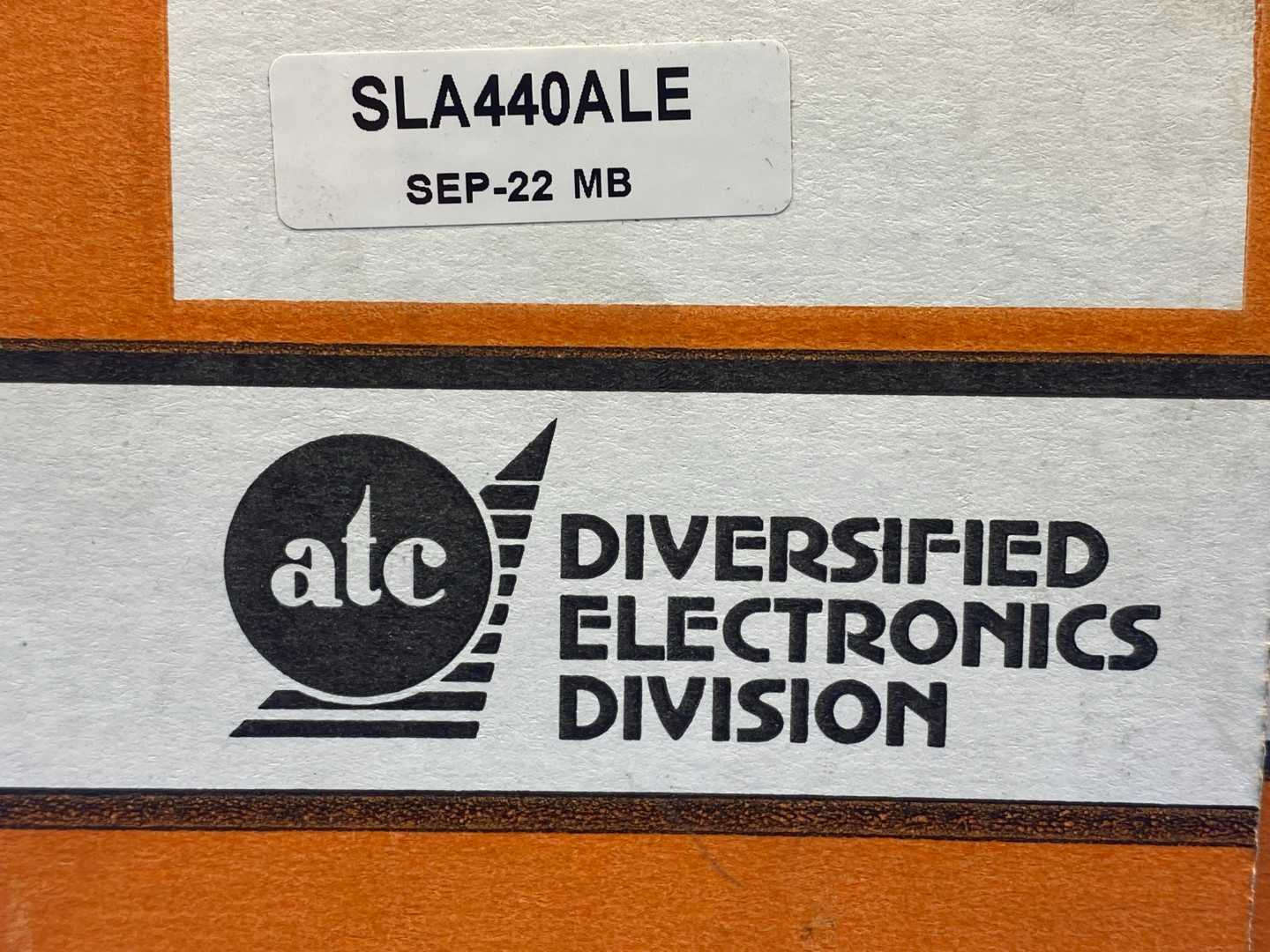 ATC Diversified Electronics Phase Monitor SLA-440-ALE, 430-480VAC