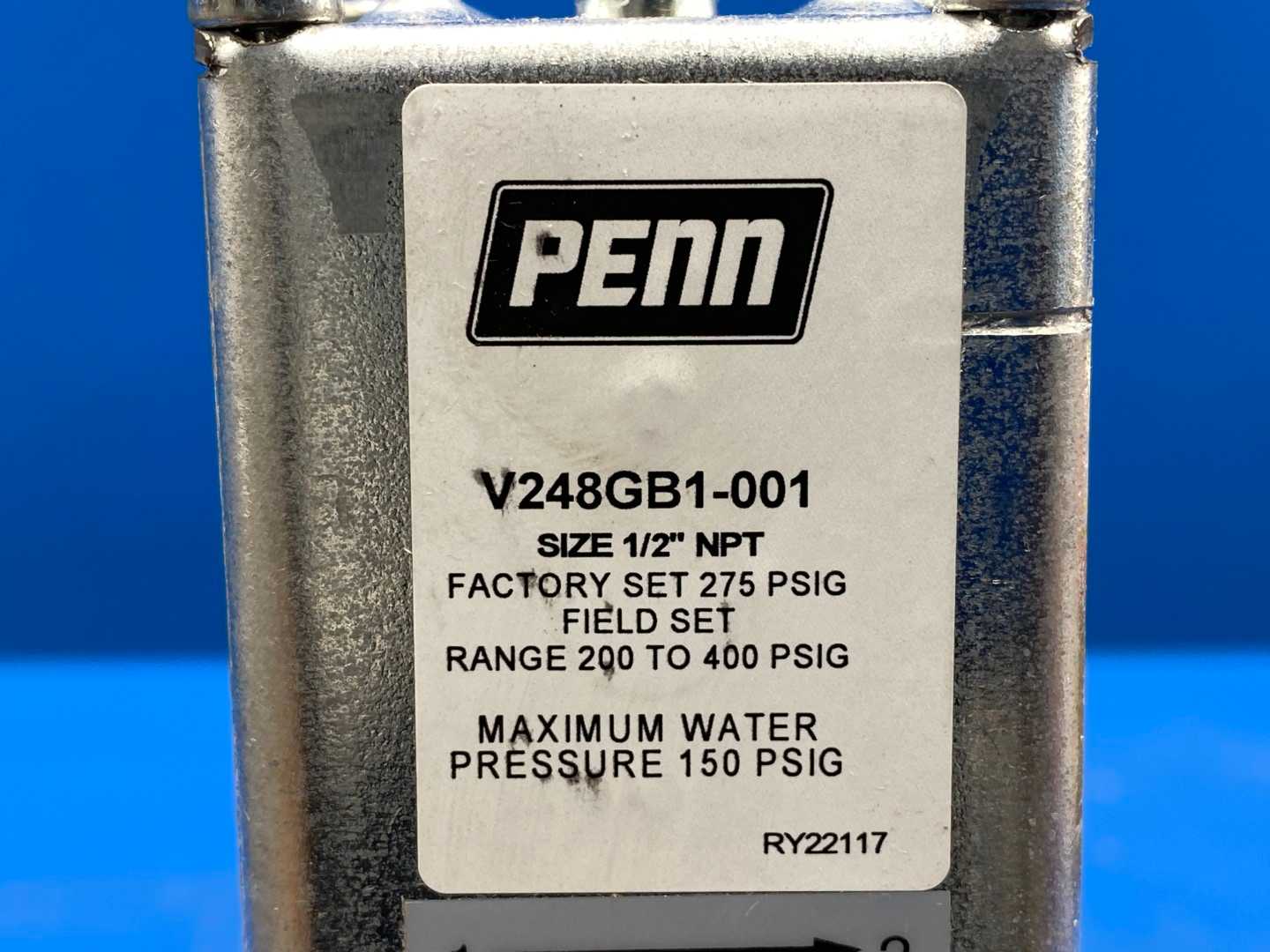 Johnson Controls V248BG1-001C, 1/2", 3 Way Water Valve ,200-400 PSIG