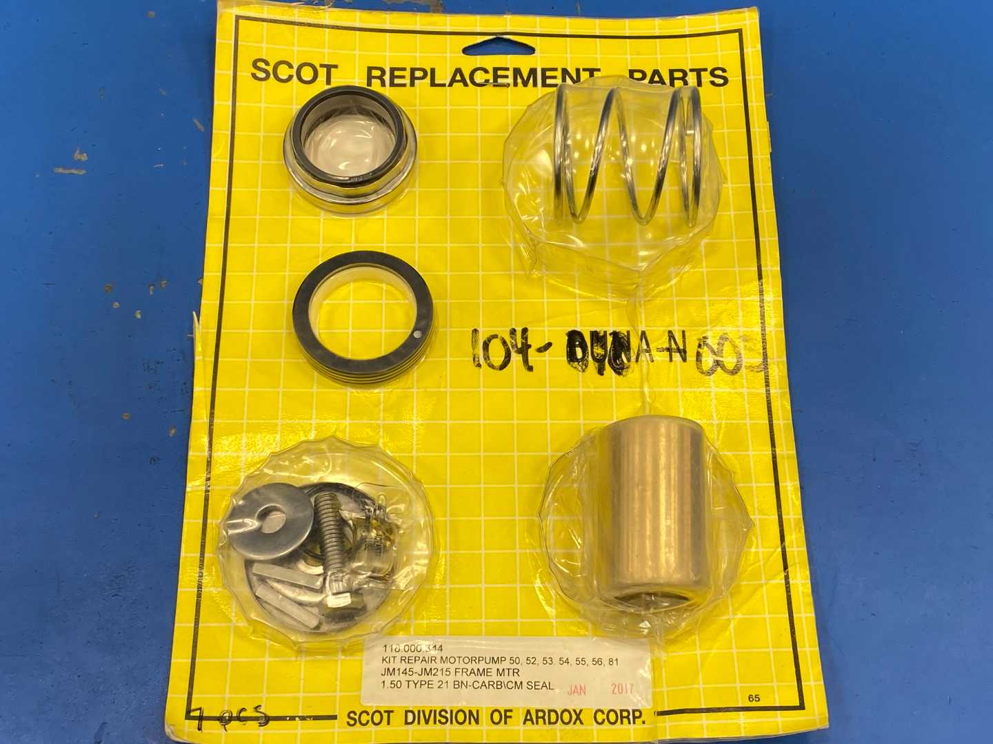 Scot Pump, Motor Pump Kit Repair, 118.000.344