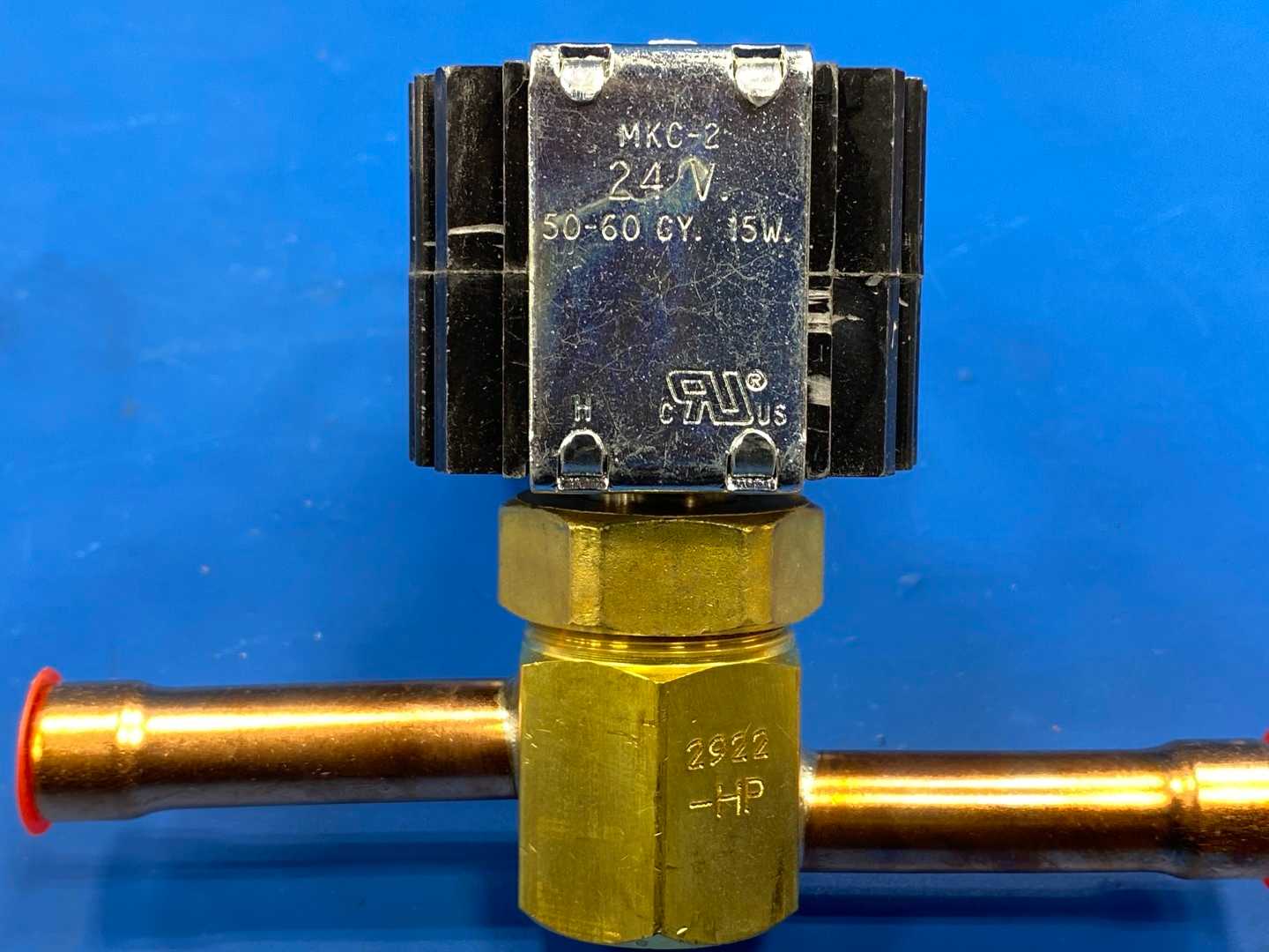 Sporlan Solenoid Valve E9S240-HP, 1/2" ODF Solder Connections, 24/50-60JAQ