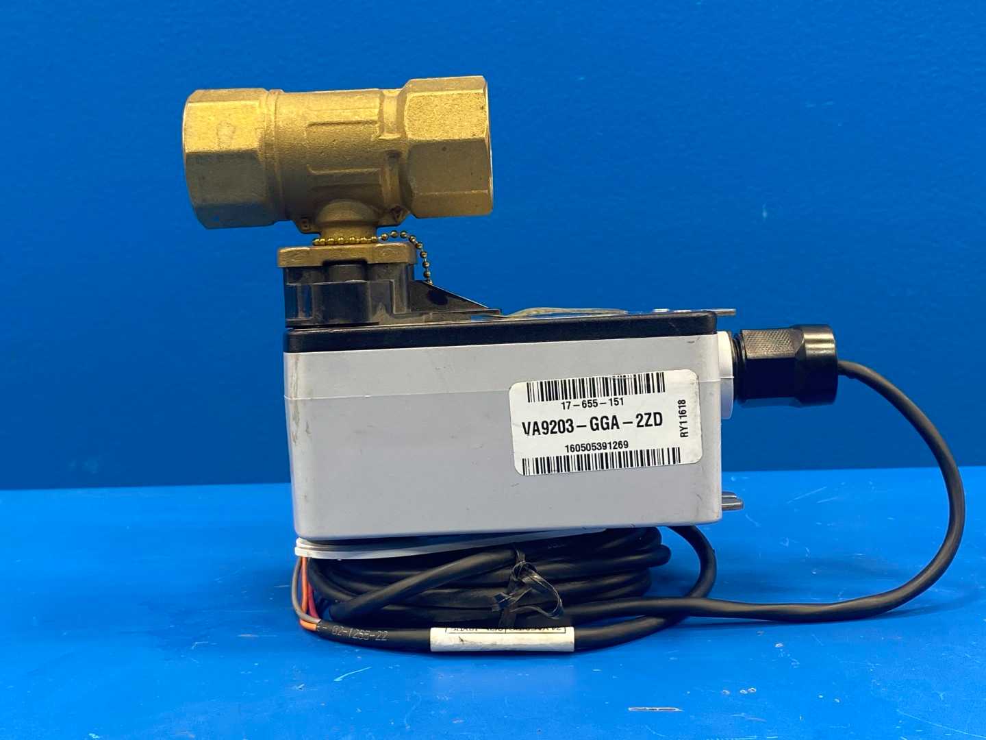 Johnson Controls VA9203-GGA-2ZD, Electric Spring Return Valve Actuator